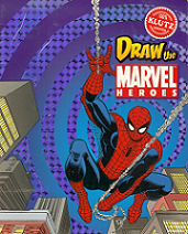 Draw the Marvel Heroes book cover
